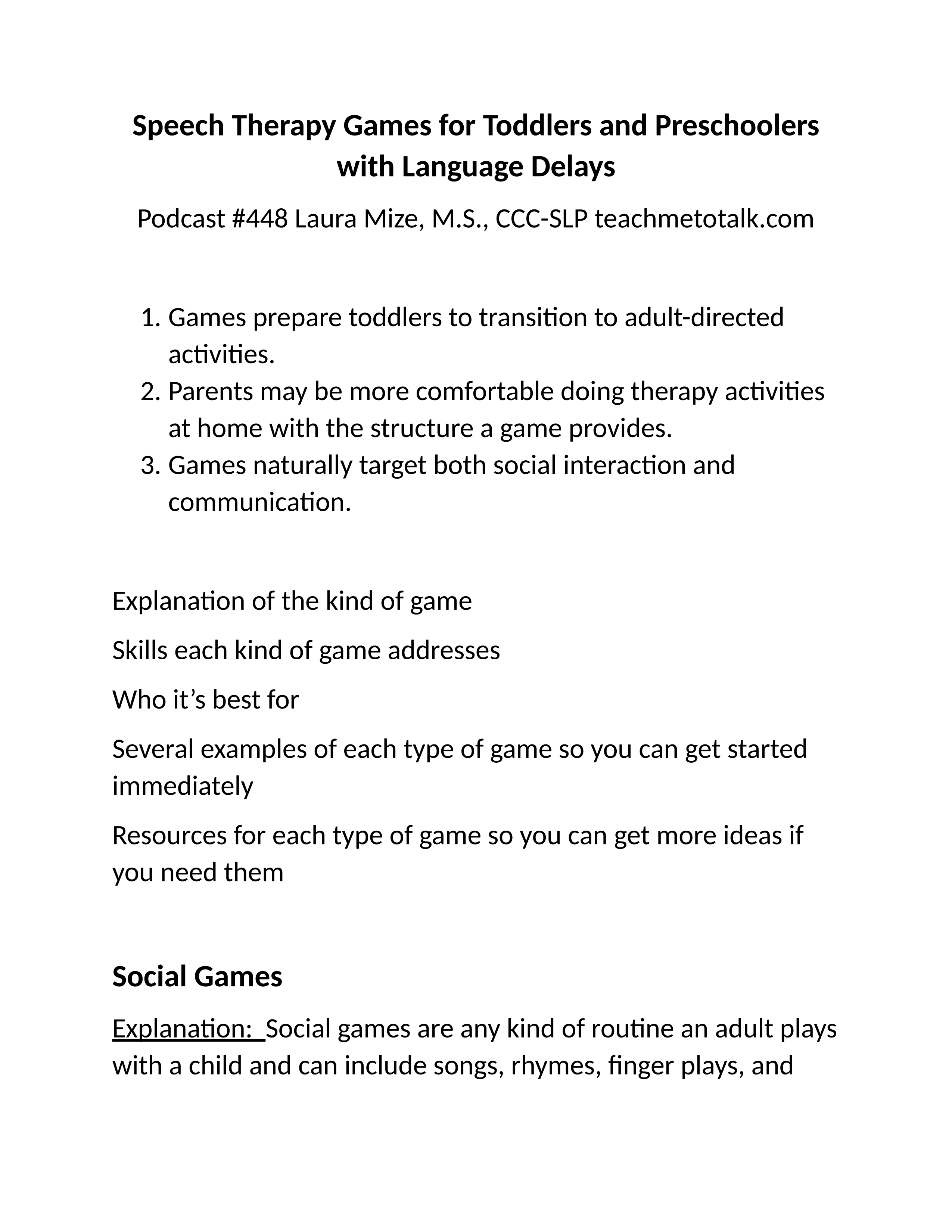 Handout 2a